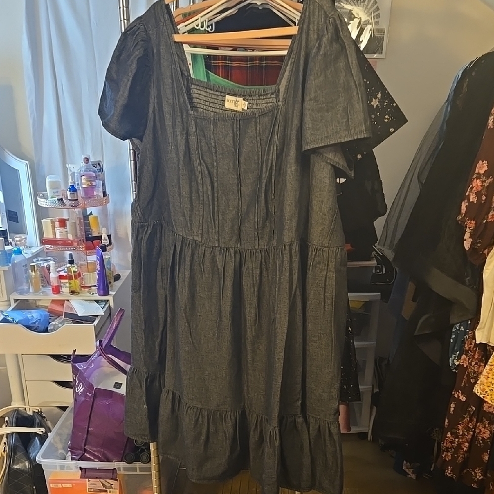 Plus size Denim Dress size 22